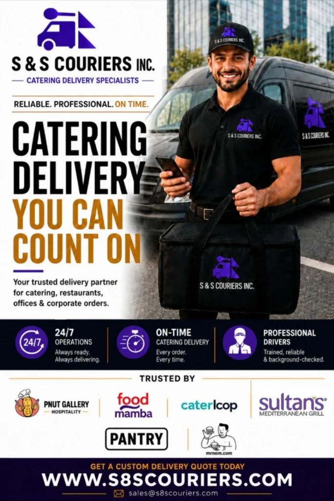 s8s couriers flyer vector compatible